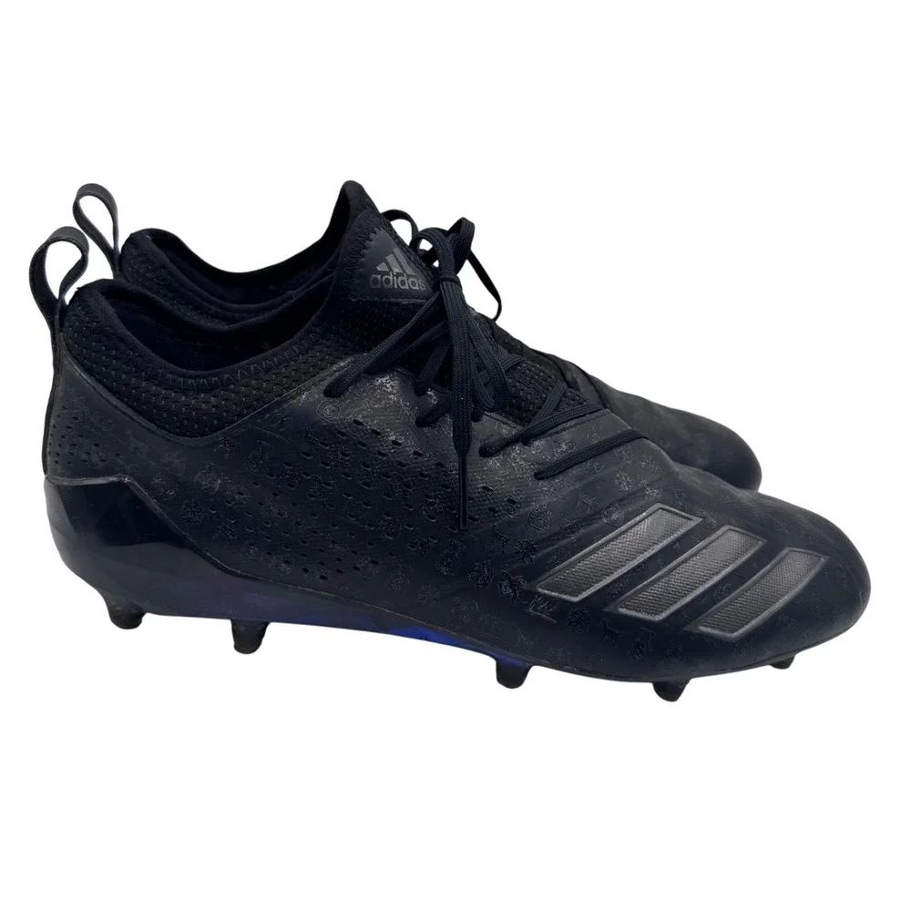Adidas Adizero Snoop Dogg Football Money‎ Cleats Size 12 Black CG6397 Rare